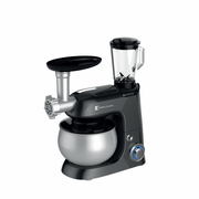 Imperial Collection Professional Food Processor 4 in 1 Black