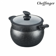 Cheffinger CF-COUS8: 8L Marble Coated Steam Cooker Couscous Pot