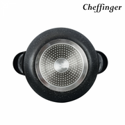 Cheffinger CF-COUS8: 8L Marble Coated Steam Cooker Couscous Pot
