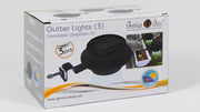 Genius Ideas Rain Gutter Solar Light- Set of 3