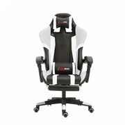 Herzberg HG-8083: Tri-color Gaming and Office Chair with Linear Accent White