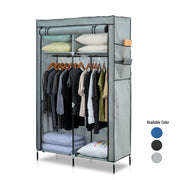 Herzberg HG-8012: Storage Wardrobe Gray