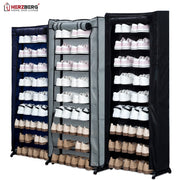 Herzberg HG-8076: 9-Tier Small Shoe Rack Organizer Blue