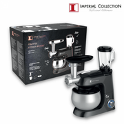 Imperial Collection Professional Food Processor 4 in 1 Black