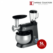 Imperial Collection Professional Food Processor 4 in 1 Black