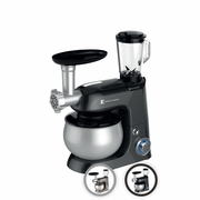 Imperial Collection Professional Food Processor 4 in 1 Black