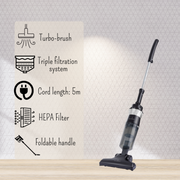 Just Perfecto JL-16: 600W 3-in-1 Stick Vacuum Cleaner - Black