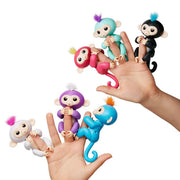 Cenocco Finger Toy Happy Monkey Turquoise